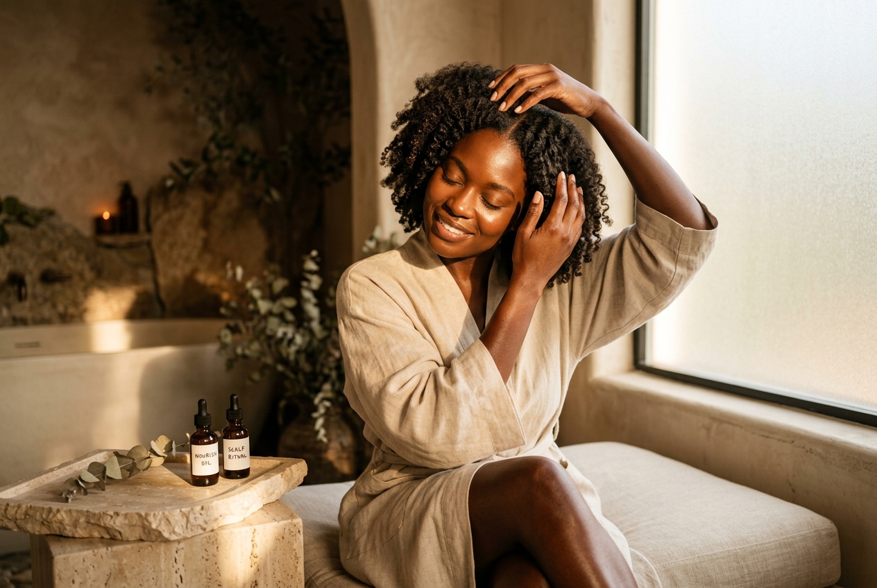 The Complete Scalp Health Guide for 4C Hair: Follicle Science, Buildup & Growth-Supportive Care