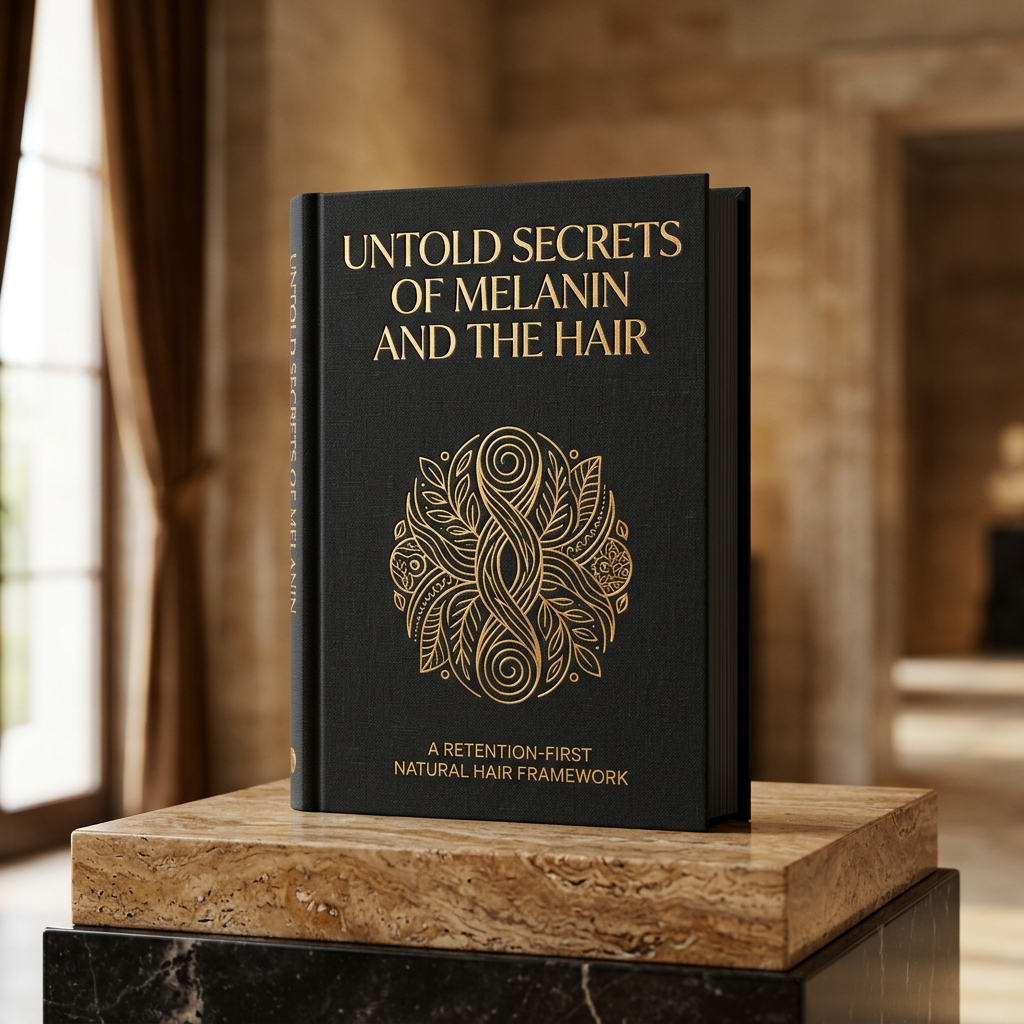 Untold Secrets of Melanin and The Hair ebook cover